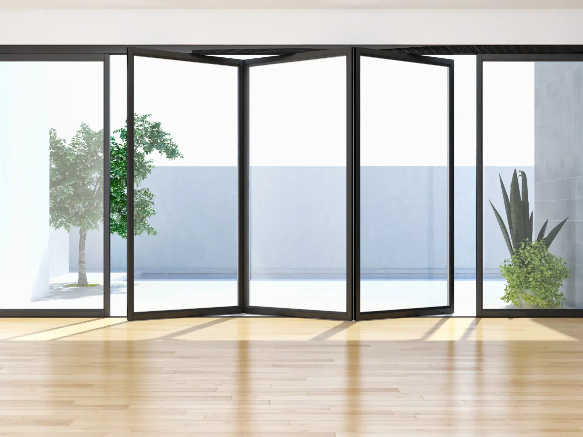 VLX 100 Bifold / Folding Door in Las Vegas, NV | Viewlux Windows And Doors Las Vegas — detail 1