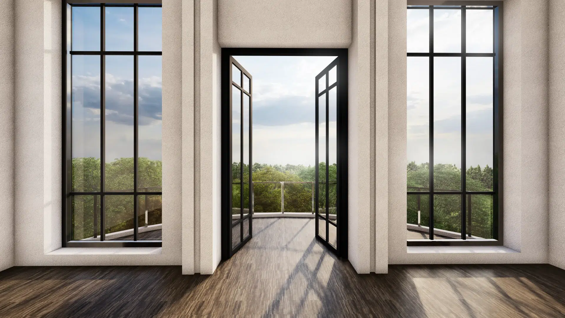 VLX 100 Double Swing / French Door in Las Vegas, NV | Viewlux Windows And Doors Las Vegas — detail 1
